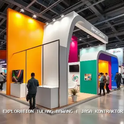 jasa kontraktor booth Tulang Bawang