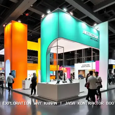 jasa kontraktor booth Way Kanan