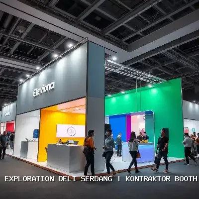 kontraktor booth Deli Serdang