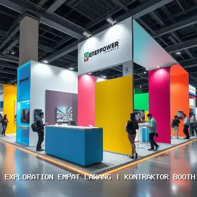 kontraktor booth Empat Lawang