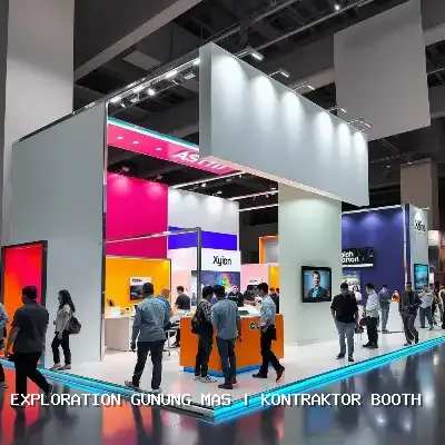 kontraktor booth Gunung Mas