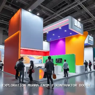 kontraktor booth Muara Enim