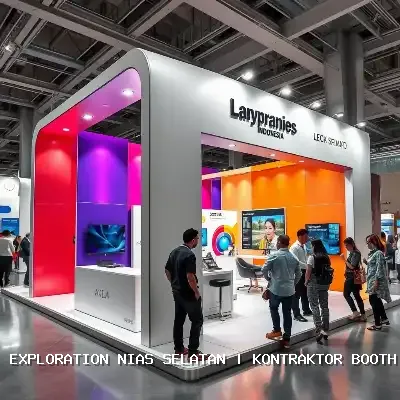kontraktor booth Nias Selatan