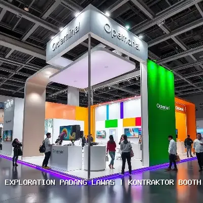 kontraktor booth Padang Lawas
