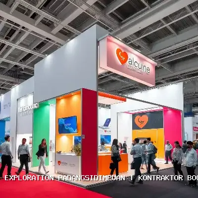 kontraktor booth Padangsidimpuan