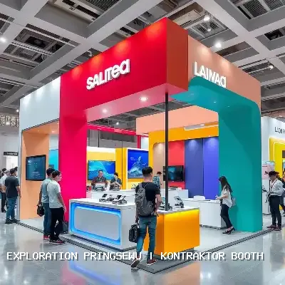 kontraktor booth Pringsewu