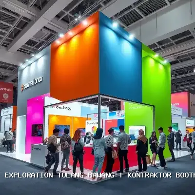 kontraktor booth Tulang Bawang