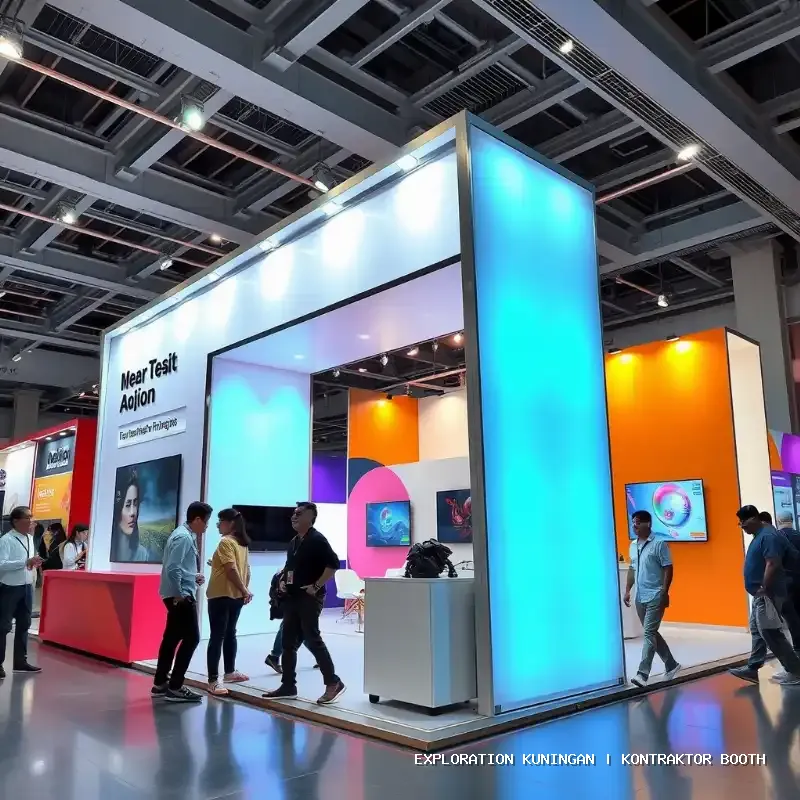 kontraktor booth Kuningan