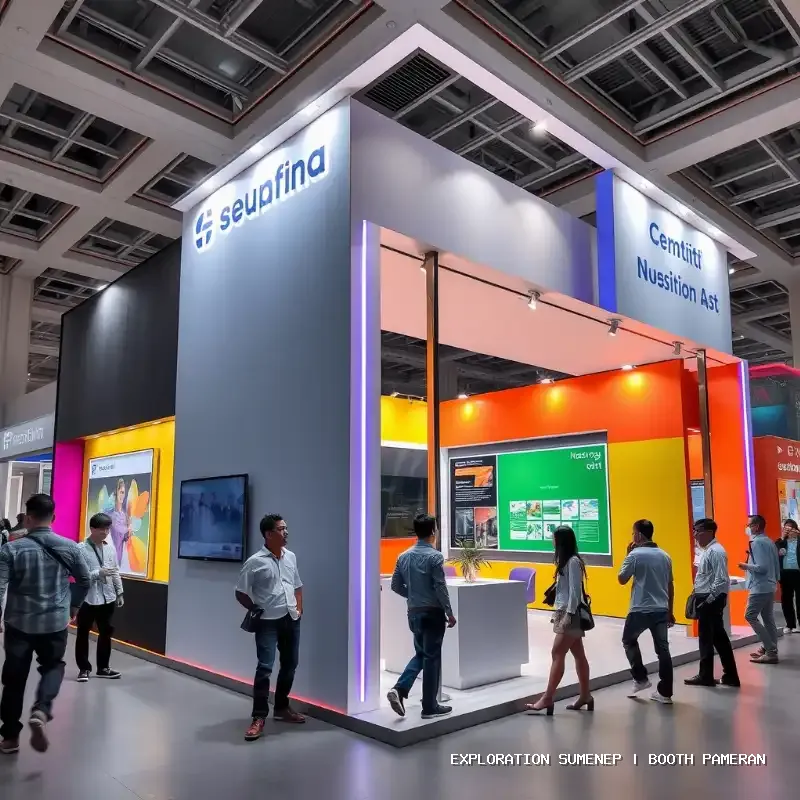 Booth Pameran Sumenep