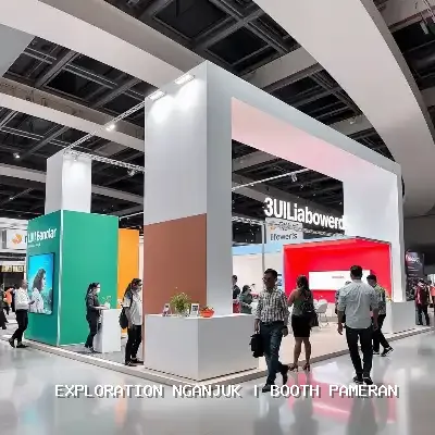 booth pameran Nganjuk