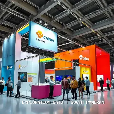 Booth Pameran Batu