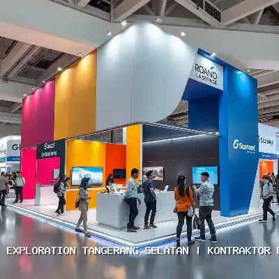 kontraktor booth Tangerang Selatan