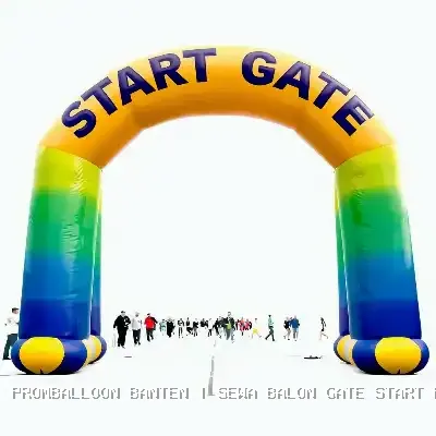 sewa balon gate start finish Banten