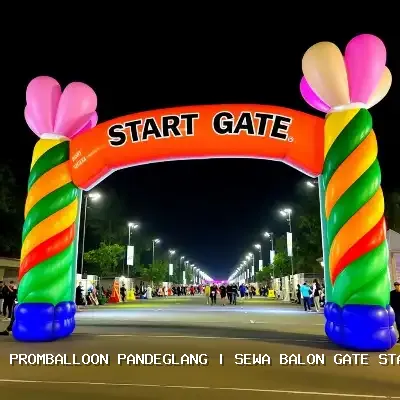 sewa balon gate start finish Pandeglang