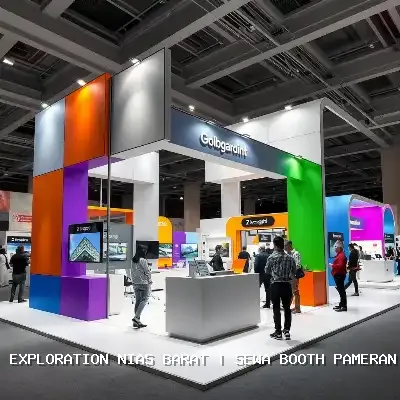 sewa booth pameran Nias Barat