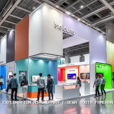 sewa booth pameran Nias Utara