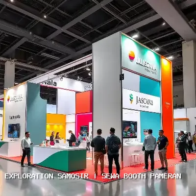 sewa booth pameran Samosir
