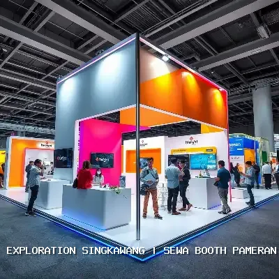 sewa booth pameran Singkawang