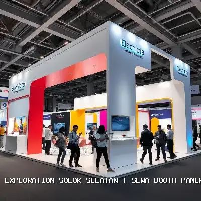 sewa booth pameran Solok Selatan