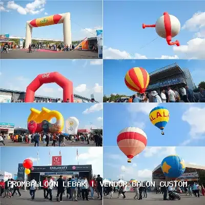 vendor balon custom Lebak