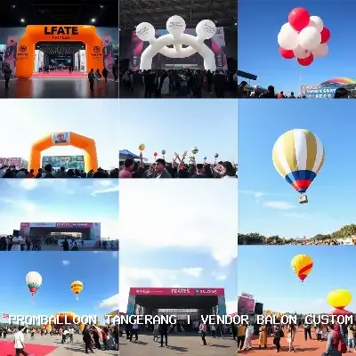 vendor balon custom Tangerang