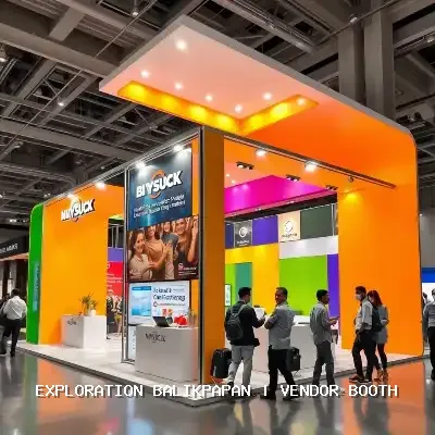 vendor booth Balikpapan