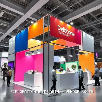 vendor booth Banyuasin