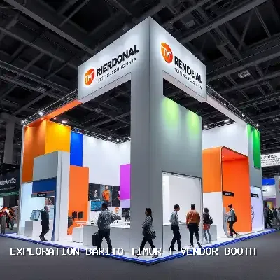 vendor booth Barito Timur