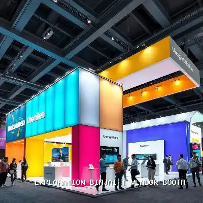 vendor booth Binjai