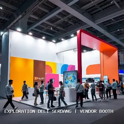 vendor booth Deli Serdang