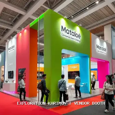 vendor booth Karimun