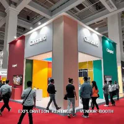 vendor booth Kerinci