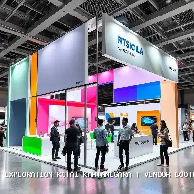 vendor booth Kutai Kartanegara