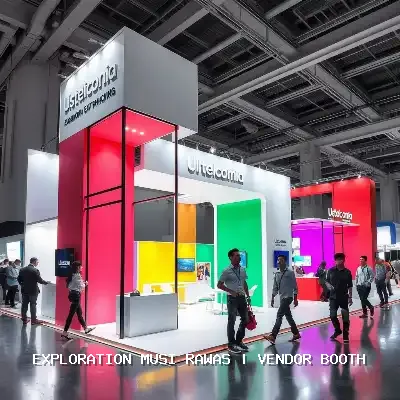 vendor booth Musi Rawas