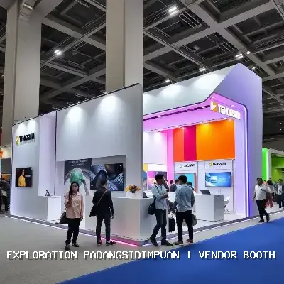 vendor booth Padangsidimpuan