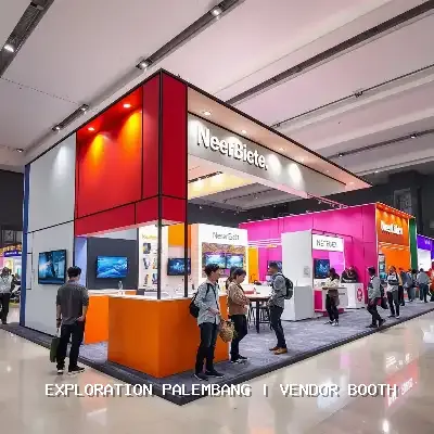 vendor booth Palembang