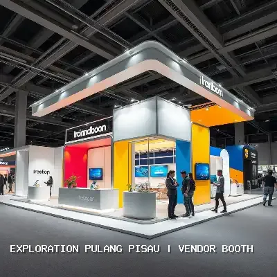 vendor booth Pulang Pisau