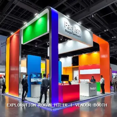 vendor booth Rokan Hilir