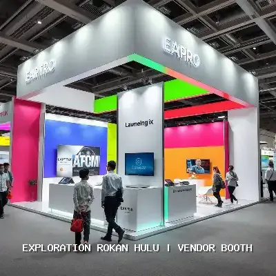 vendor booth Rokan Hulu