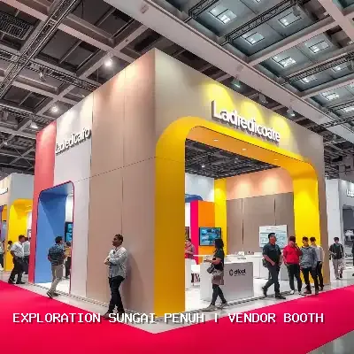 vendor booth Sungai Penuh