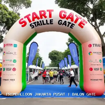 balon gate Jakarta Pusat