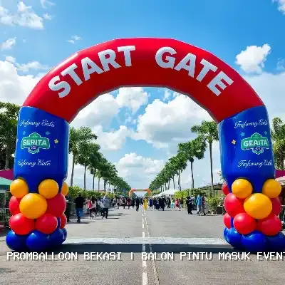 balon pintu masuk event Bekasi
