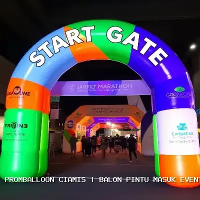Balon Pintu Masuk Event Ciamis yang Menarik dan Berwarna