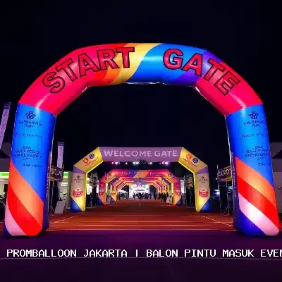 balon pintu masuk event Jakarta