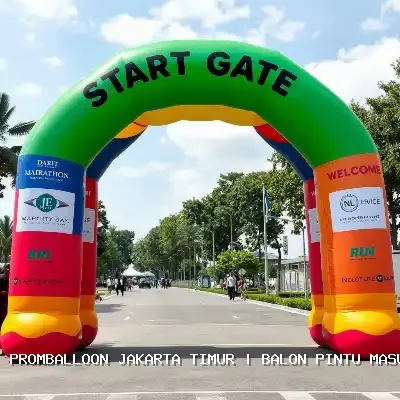 balon pintu masuk event Jakarta Timur