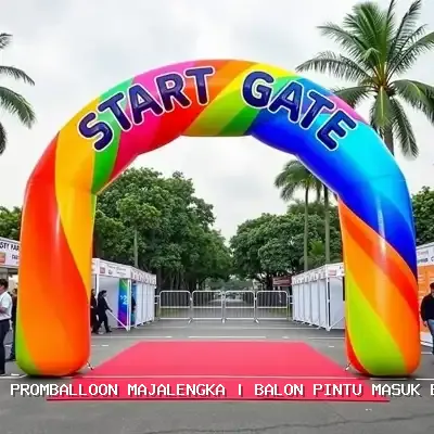balon pintu masuk event Majalengka