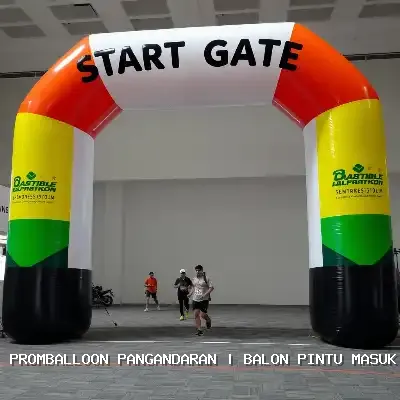 balon pintu masuk event Pangandaran