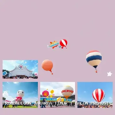 balon promosi Jakarta Timur