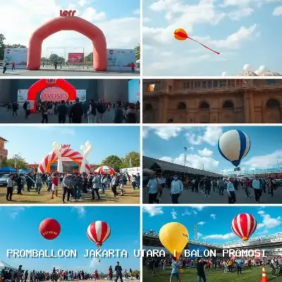 balon promosi Jakarta Utara