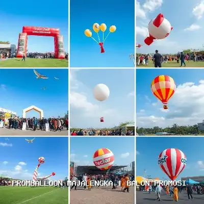 balon promosi Majalengka